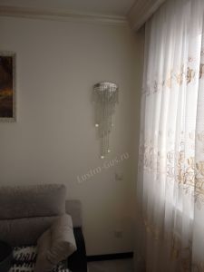 Люстра Виктория шар большая в Самаре отзыв и фото покупателя