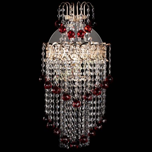 Бра Ника №5 красная в Самаре Гусь Хрустальный