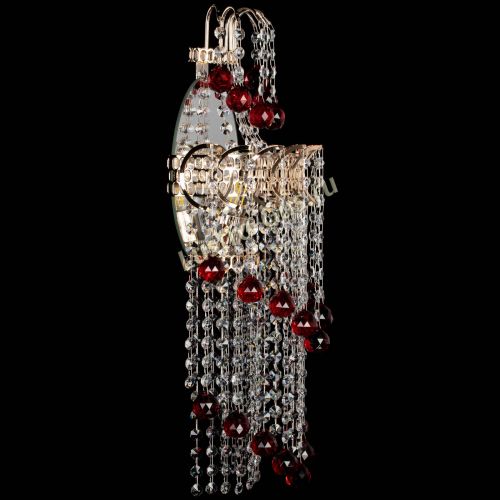 Бра Ника №5 красная в Самаре Гусь Хрустальный