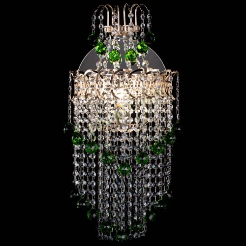 Бра Ника №5 зеленая в Самаре Гусь Хрустальный
