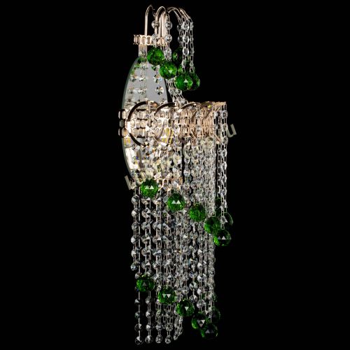 Бра Ника №5 зеленая в Самаре Гусь Хрустальный