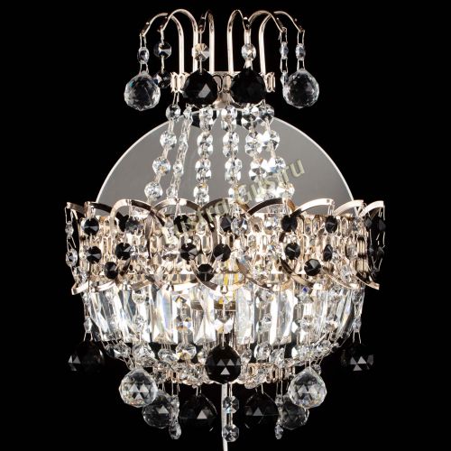 Бра Ника шар черная в Самаре Гусь Хрустальный