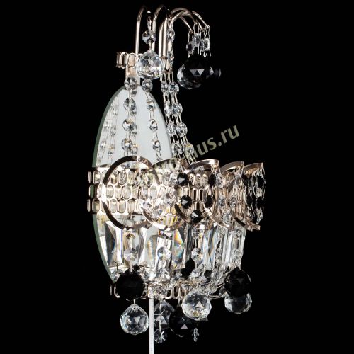 Бра Ника шар черная в Самаре Гусь Хрустальный