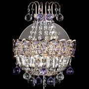 Бра Ника шар фиолетовая