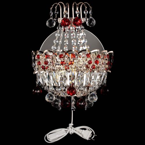 Бра Ника шар красная в Самаре Гусь Хрустальный