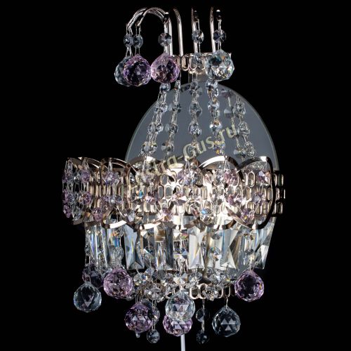 Бра Ника шар розовая в Самаре Гусь Хрустальный