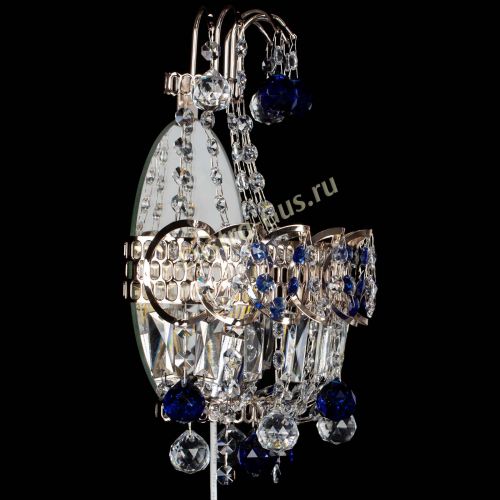 Бра Ника шар синяя в Самаре Гусь Хрустальный