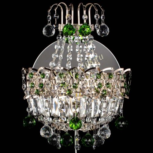 Бра Ника шар зеленая в Самаре Гусь Хрустальный