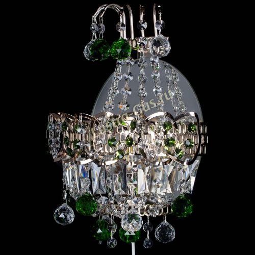 Бра Ника шар зеленая в Самаре Гусь Хрустальный