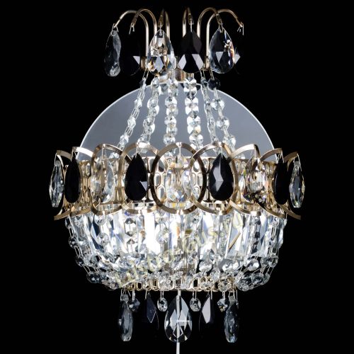 Бра Ника журавлик черная в Самаре Гусь Хрустальный