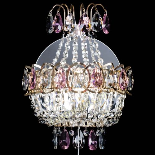 Бра Ника журавлик розовая в Самаре Гусь Хрустальный