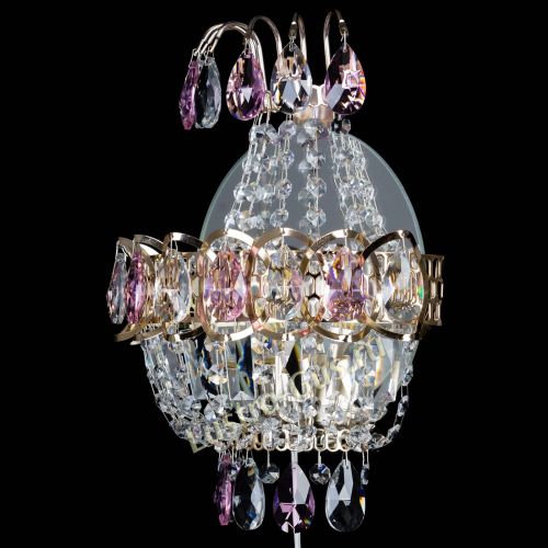 Бра Ника журавлик розовая в Самаре Гусь Хрустальный