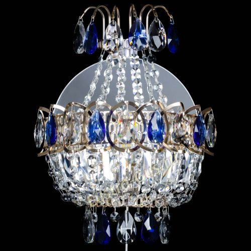 Бра Ника журавлик синяя в Самаре Гусь Хрустальный