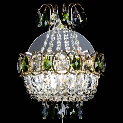 Бра Ника журавлик зеленая в Самаре Гусь Хрустальный