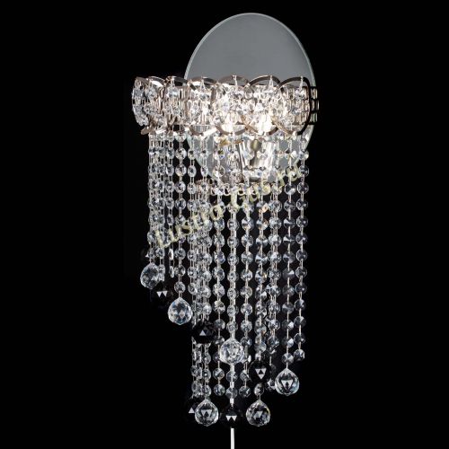 Бра Омега №1 черная в Самаре Гусь Хрустальный