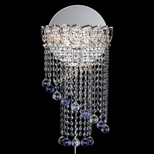 Бра Омега №1 фиолетовая в Самаре Гусь Хрустальный