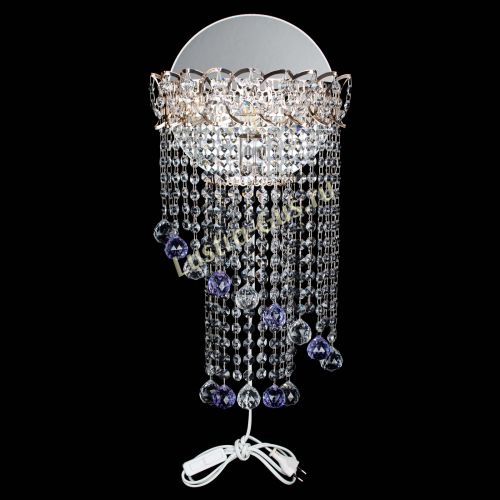 Бра Омега №1 фиолетовая в Самаре Гусь Хрустальный