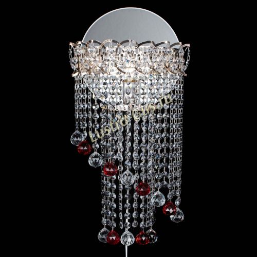 Бра Омега №1 красная в Самаре Гусь Хрустальный