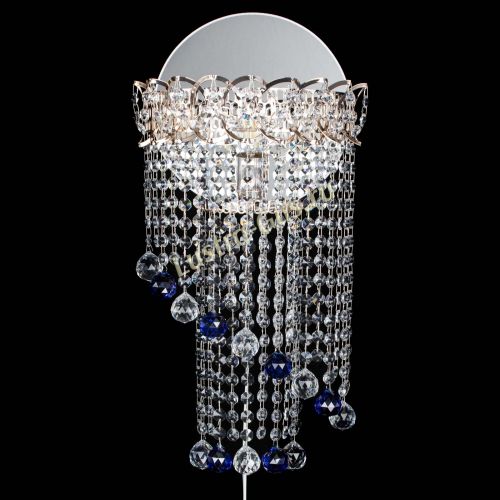 Бра Омега №1 синяя в Самаре Гусь Хрустальный