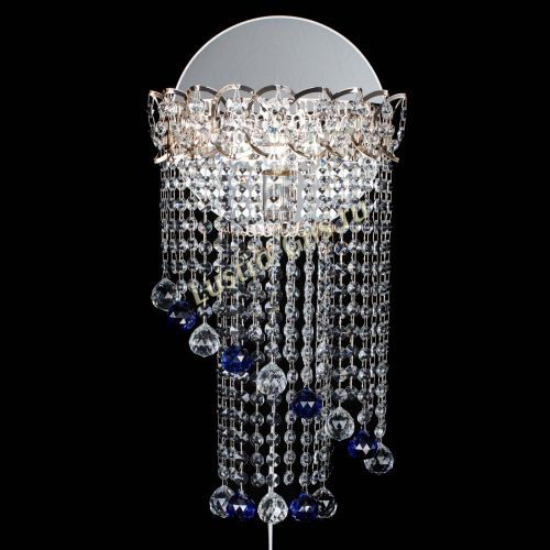 Бра Омега №1 синяя в Самаре Гусь Хрустальный