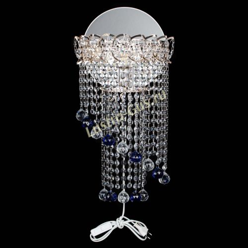 Бра Омега №1 синяя в Самаре Гусь Хрустальный