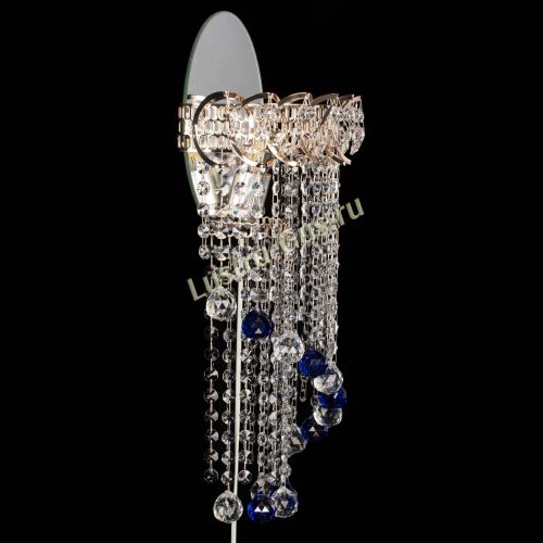 Бра Омега №1 синяя в Самаре Гусь Хрустальный