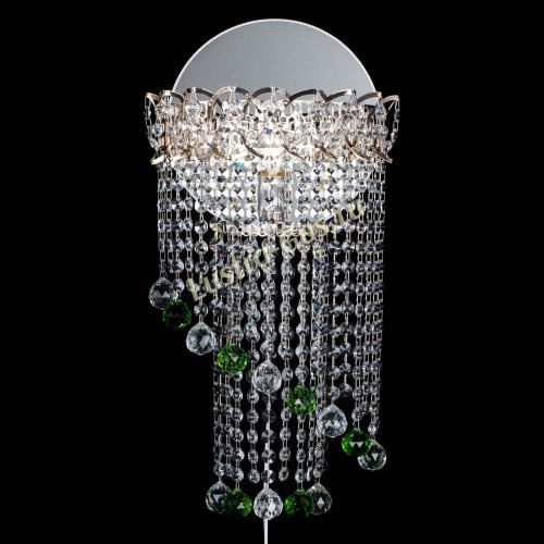 Бра Омега №1 зеленая в Самаре Гусь Хрустальный