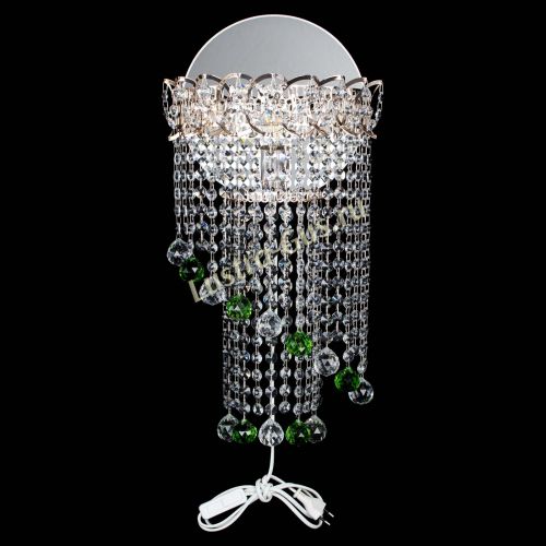 Бра Омега №1 зеленая в Самаре Гусь Хрустальный