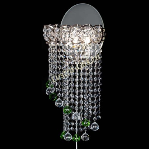 Бра Омега №1 зеленая в Самаре Гусь Хрустальный