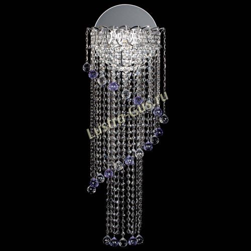 Бра Омега №3 фиолетовая в Самаре Гусь Хрустальный