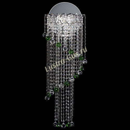 Бра Омега №3 зеленая в Самаре Гусь Хрустальный