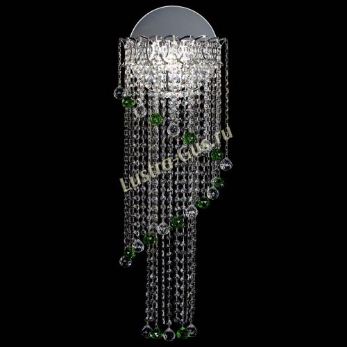 Бра Омега №3 зеленая в Самаре Гусь Хрустальный