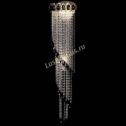 Бра Омега №4 черная в Самаре Гусь Хрустальный