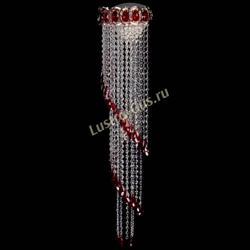Бра Омега №4 красная в Самаре Гусь Хрустальный