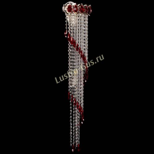 Бра Омега №4 красная в Самаре Гусь Хрустальный