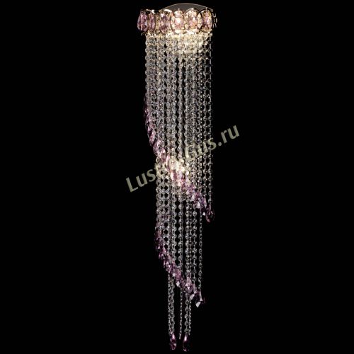 Бра Омега №4 розовая в Самаре Гусь Хрустальный