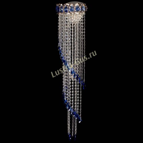 Бра Омега №4 синяя в Самаре Гусь Хрустальный
