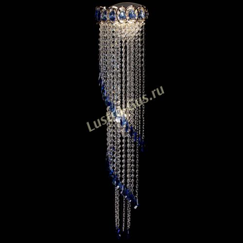 Бра Омега №4 синяя в Самаре Гусь Хрустальный
