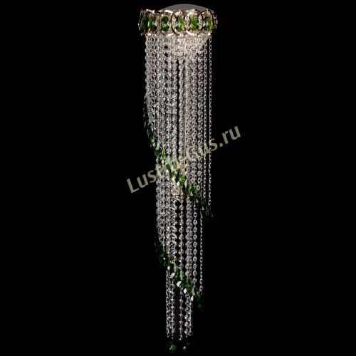Бра Омега №4 зеленая в Самаре Гусь Хрустальный