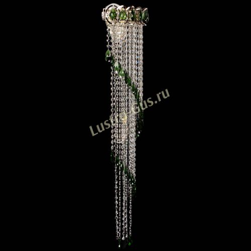 Бра Омега №4 зеленая в Самаре Гусь Хрустальный
