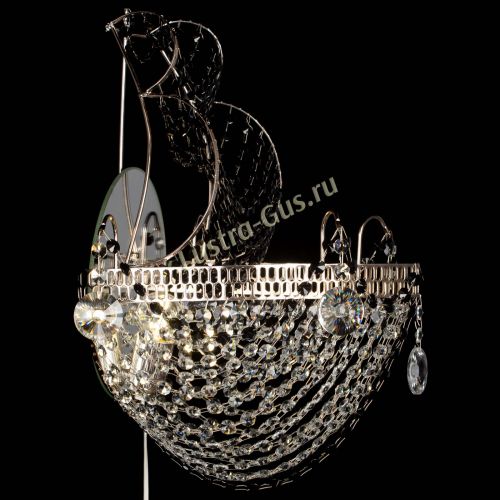 Бра Парусник №1 черная в Самаре Гусь Хрустальный