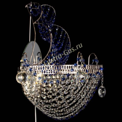 Бра Парусник №1 синяя в Самаре Гусь Хрустальный