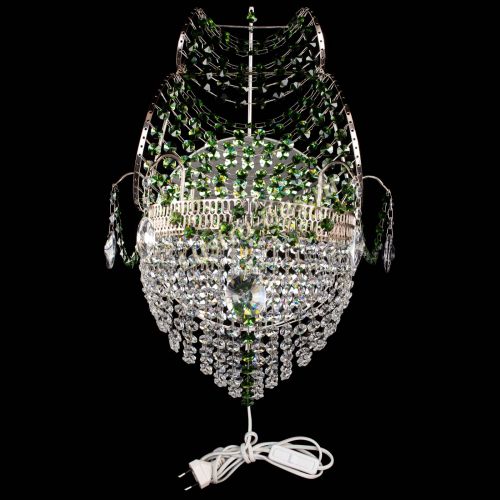 Бра Парусник №1 зеленая в Самаре Гусь Хрустальный