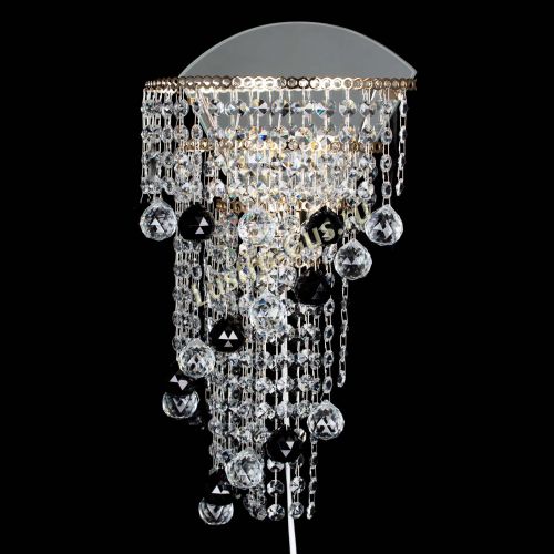 Бра Пирамида №3 черная в Самаре Гусь Хрустальный