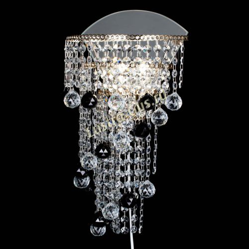 Бра Пирамида №3 черная в Самаре Гусь Хрустальный