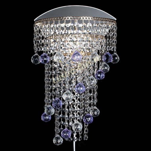 Бра Пирамида №3 фиолетовая в Самаре Гусь Хрустальный