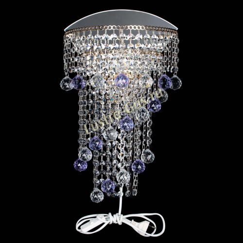 Бра Пирамида №3 фиолетовая в Самаре Гусь Хрустальный