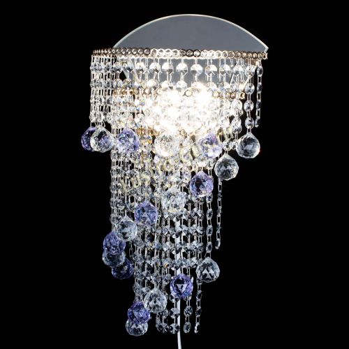 Бра Пирамида №3 фиолетовая в Самаре Гусь Хрустальный