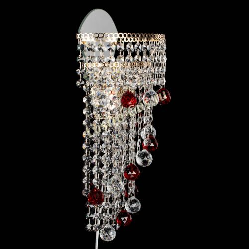 Бра Пирамида №3 красная в Самаре Гусь Хрустальный