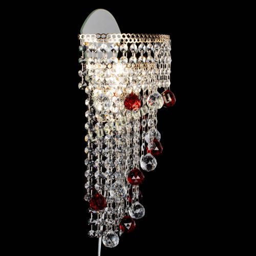 Бра Пирамида №3 красная в Самаре Гусь Хрустальный